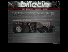 Tablet Screenshot of billetin.com